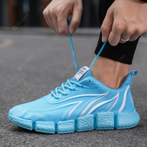 Men Running Shoes Sports Shoes Casual Trainers Mesh Tennis Sneakers Men